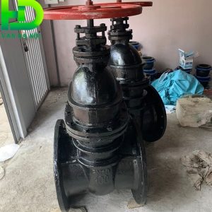 Van cổng gang JS 7 Van cổng gang ty chìm JS