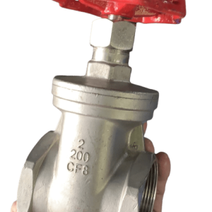 Van cổng inox lắp ren