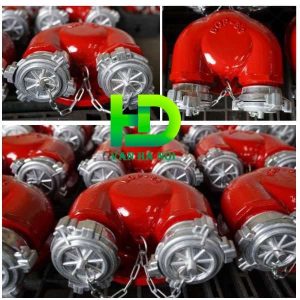 Họng tiếp nước 2 cửa Bộ Quốc Phòng