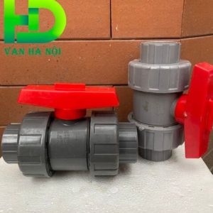 Van bi rắc co PVC 6 Van bi rắc co PVC