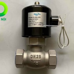 Van điện từ hơi nóng inox Hewcho